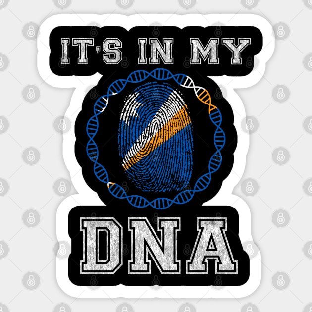 Marshall Island  It's In My DNA - Gift for Marshallese From Marshall Island Sticker by Country Flags